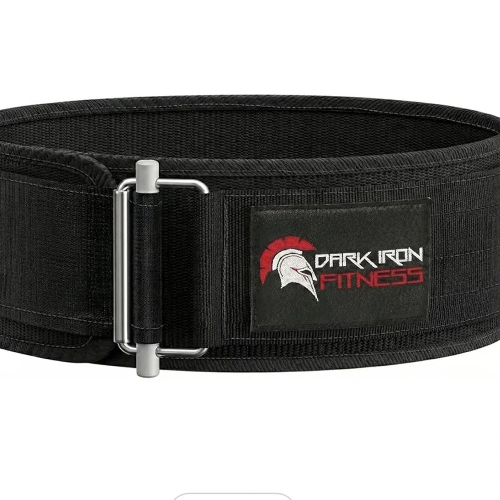 Dark Iron Fitness Self-Locking Weight Lifting Belt For Powerlifting Size‎ XS